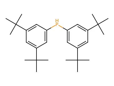 Bis(3,5-DI-tert-butylphenyl)phosphine structure