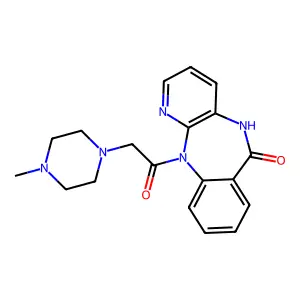 哌仑西平 structure