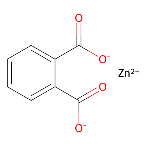 Zinc phthalate structure