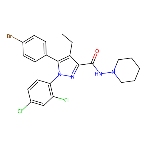 溴乙那班 structure