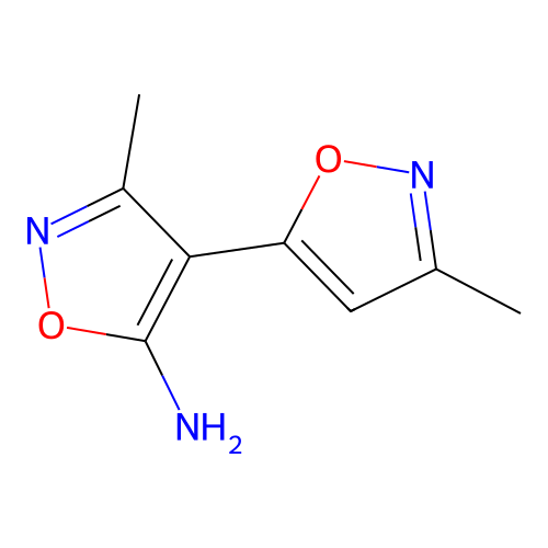 3,3a(2)-Dimethyl[4,5a(2)-biisoxazol]-5-amine structure