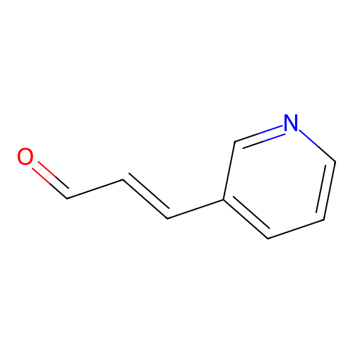 trans-3-(3-Pyridyl)acrolein structure
