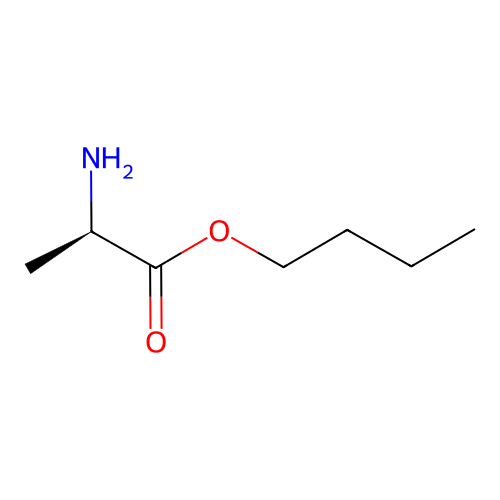 丙氨酸丁酯 structure