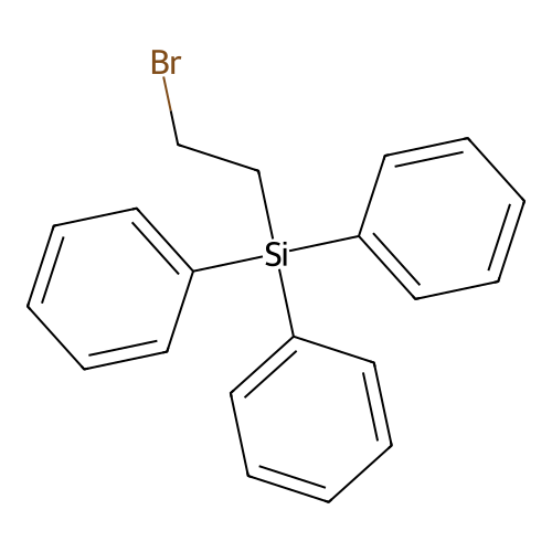 (2-Bromoethyl)triphenylsilane structure