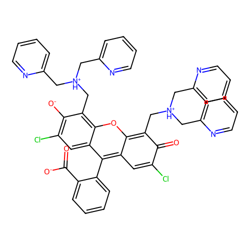 Zinpyr-1 [MI] structure