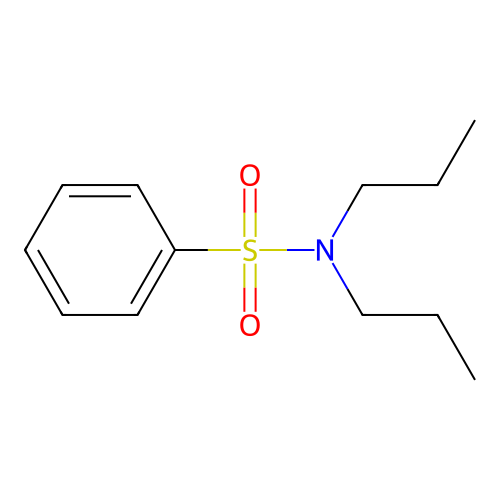 N,N-dipropyl-benzenesulfonamide structure