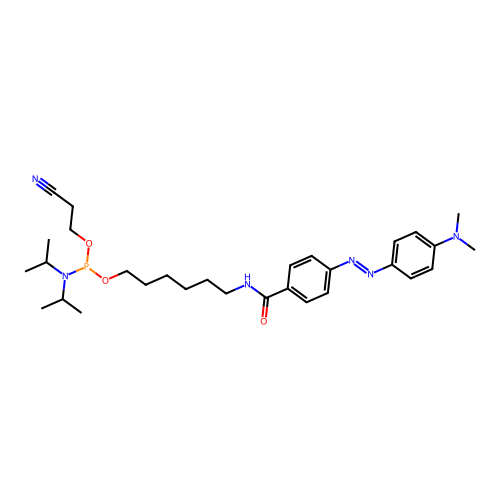5'-Dabcyl Phosphoramidite structure