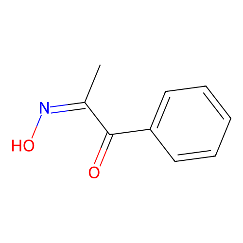 Isonitrosopropiophenone, (Z)- structure