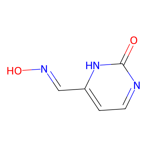 2-羟基嘧啶-4-甲醛肟 structure