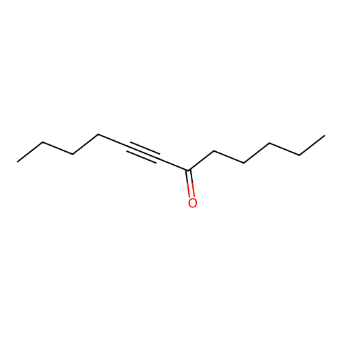 7-Dodecyn-6-one structure