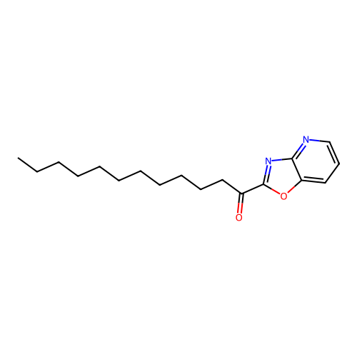 1-Oxazolo[4,5-B]pyridin-2-YL-1-dodecanone structure