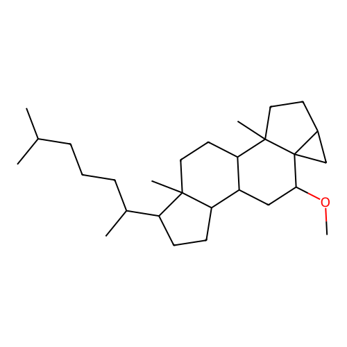 6-Methoxy-3,5-cyclocholestane structure