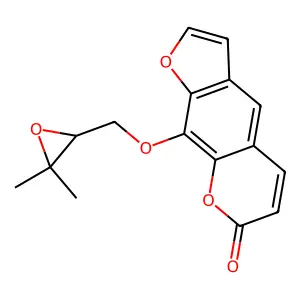 (+)-Heraclenin structure