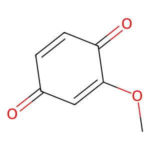 2-Methoxy-1,4-benzoquinone structure