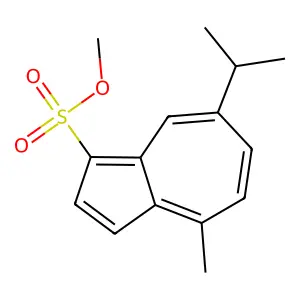 Azulene SN structure