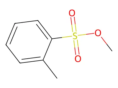 Methyl phenylmethanesulfonate structure