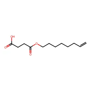 辛烯基琥珀酸 structure