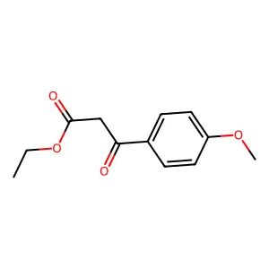 Benzenepropanoic acid, 4-methoxy-beta-oxo-, ethyl ester structure