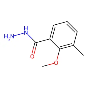 2-Methoxy-3-methylbenzoic acid hydrazide structure