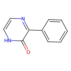 2-Hydroxy-3-phenylpyrazine structure