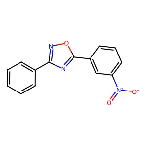 5-(3-Nitrophenyl)-3-phenyl-1,2,4-oxadiazole structure
