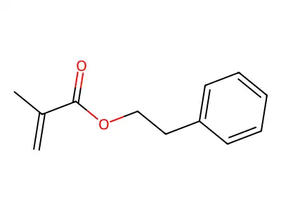 Phenylethyl 2-methylbutyrate structure