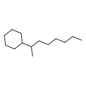 2-Cyclohexyloctane structure