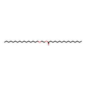 Palmitic acid, 2-(hexadecyloxy)ethyl ester structure