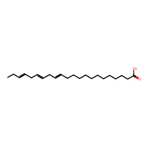 二十二碳三烯酸 structure