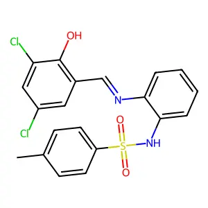 N-[2-[(3,5-dichloro-6-oxocyclohexa-2,4-dien-1-ylidene)methyl structure