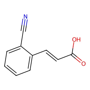 3-(2-Cyanophenyl)prop-2-enoic acid structure