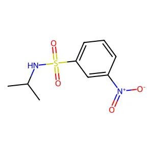 N-Isopropyl 3-nitrobenzenesulfonamide structure