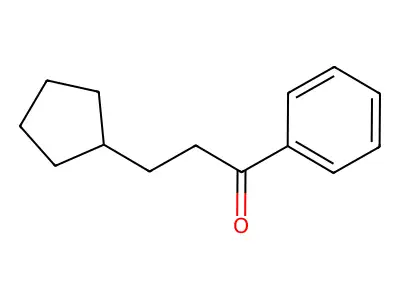 3-Cyclopentyl-1-phenylpropan-1-one structure