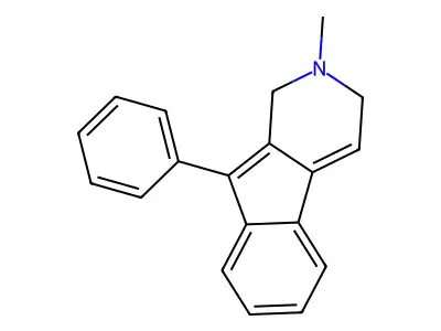 2-methyl-9-phenyl-2,3-dihydro-1H-indeno[2,1-c]pyridine structure