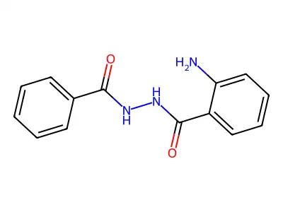 1-(2-Aminobenzoyl)-2-benzoylhydrazine structure