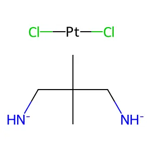 Platinum,2-dimethyl-1,3-propanediamine-N,N')-, (SP-4-2)- structure