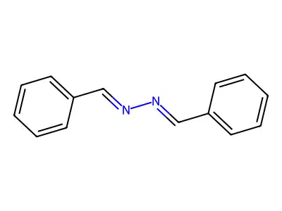 Benzaldehyde azine structure