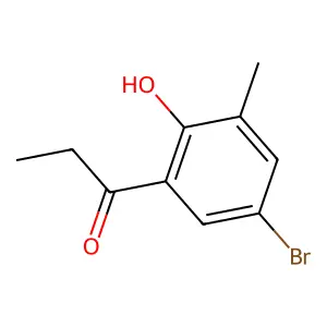1-(5-Bromo-2-hydroxy-3-methylphenyl)propan-1-one structure