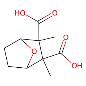 斑蝥酸 structure