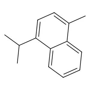Naphthalene, 1-methyl(1-methylethyl)- structure