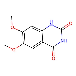6,7-Dimethoxy-2,4(1H,3H)-quinazolinedione structure