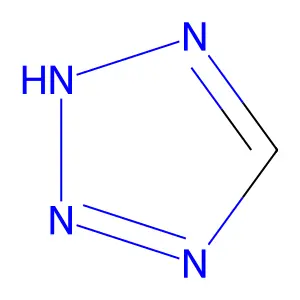 四唑 structure