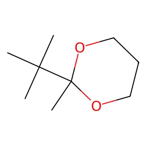 2-Tert-butyl-2-methyl-1,3-dioxane structure