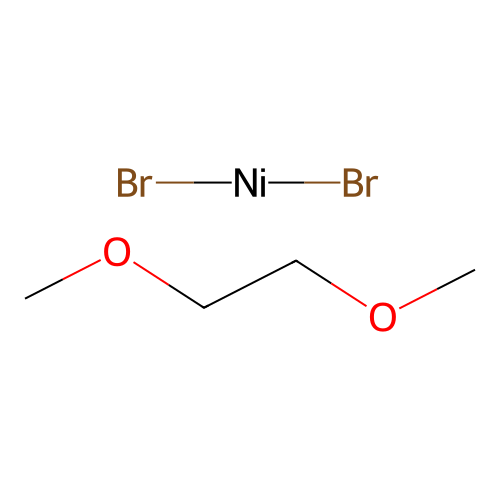 Dibromido[1,2-di(methoxy-kappaO)ethane]nickel structure