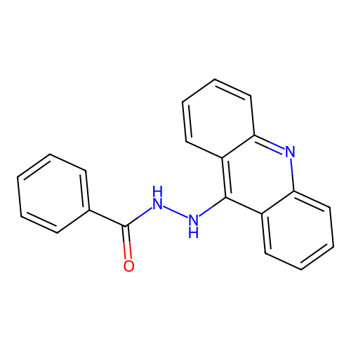 N'-(acridin-9-yl)benzohydrazide structure