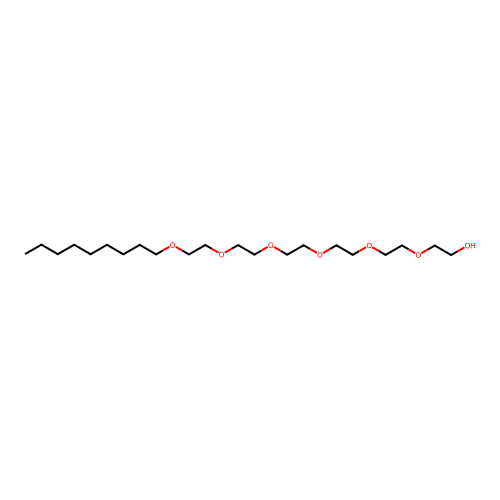 2-(2-(2-(2-(2-(2-Nonyloxy-ethoxy)-ethoxy)-ethoxy)-ethoxy)-ethoxy)-ethanol structure