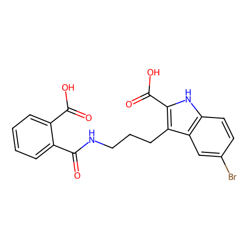 C20H17BrN2O5 structure