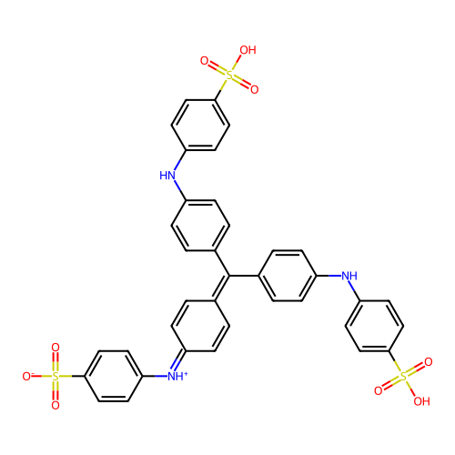 甲基藍 structure