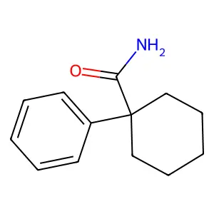 Cyclohexanecarboxamide, 1-phenyl- structure