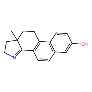 2,10,11,11a-Tetrahydro-11a-methyl-1H-naphth(1,2-g)indol-7-ol structure